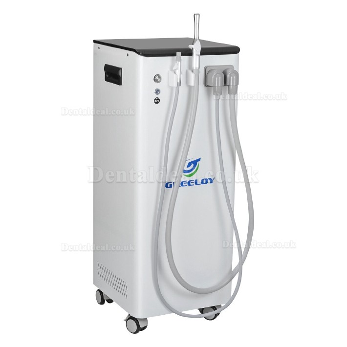 Greeloy 400L/min Portable Moible Dental Suction Unit Vacuum Pump with Strong Suction GSM-400